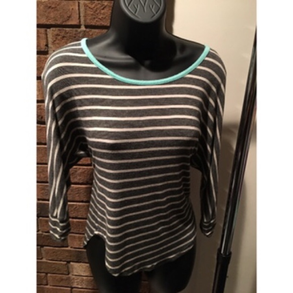 Pink Rose striped shirt